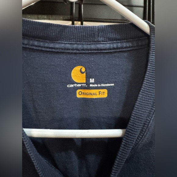 Carhartt Men’s Original Fit Pocket Tee — “Rugged Workwear” Graphic — Size M - Picture 3 of 3